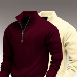 Bundle of 2 Half Zip - Lined Sweatshirt for Mens