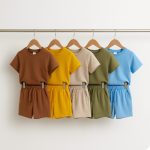 Bundle of 5 Breezy Basics Short Suits for Young Kids
