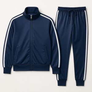 Navy Blue Sprint Edge Winter Tracksuit for Men