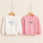 Pack of 2 Hope Positive Printed Sweatshirts for Girls