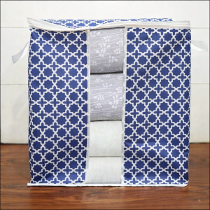 Moroccan Print Storage Bag – Heavy Duty Fabric Organizer