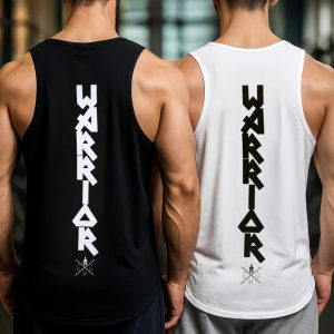 Pack of 2 Worrier Printed Tanktops for Men