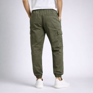 Urban Army Green Cargo Trouser for Men