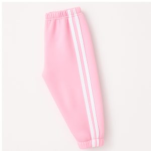 Pink Double Stripe Sweatpant for Girls