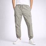 Flex Grey Cargo Trouser for Men