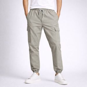 Flex Grey Cargo Trouser for Men