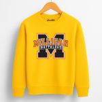 Milligan Buffaloes Printed Yellow Sweatshirt for Tween Kids