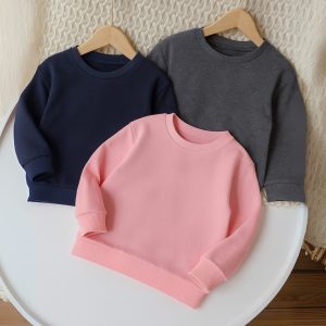 Bundle of 3 NCP Plain Sweatshirt For Girls
