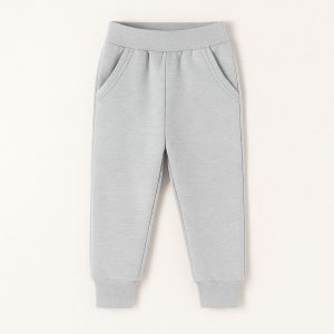 Heather Grey Long Casual Sweatpant for Girls
