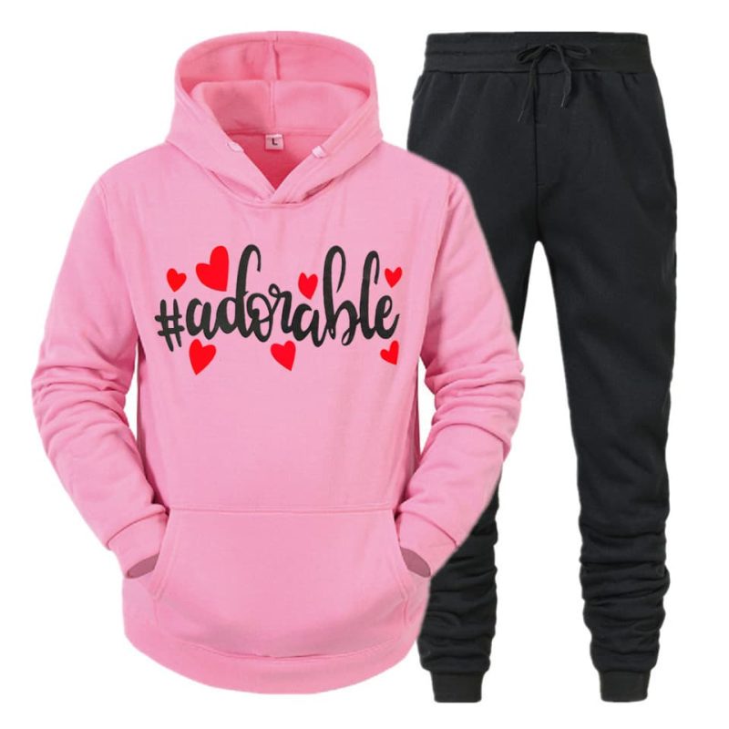 Adorable-Printed-Pink-_-Black-Ladies-Contrast-Hooded-Tracksuit.jpg