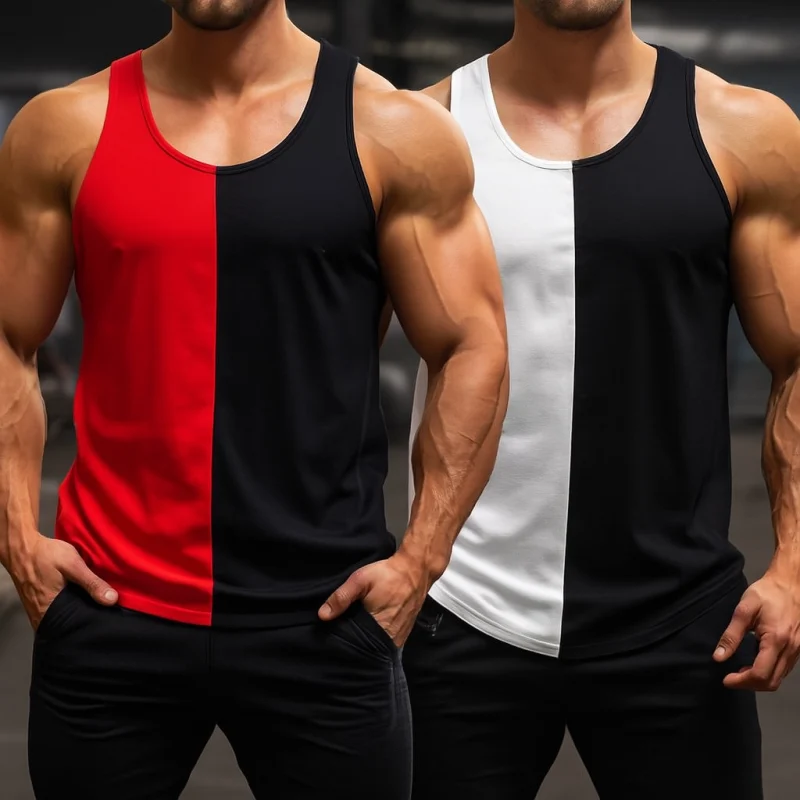 Bundle of 2 Men's Fitness Squad Tank Tops Bundle of 2 Men's Fitness Squad Tank Tops