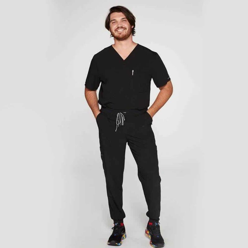 Black-V-Neck-6-Pocket-Mens-CORE-Scrub-Suit.jpg