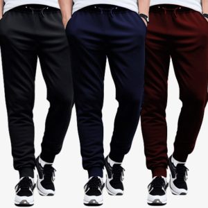 Bundle of 3 Dark Colors Jogging Trousers