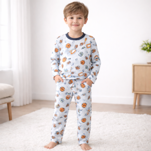 Star & Sports Printed Sleep Set for Kids