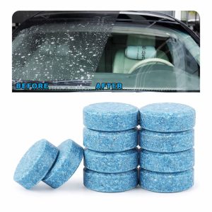 Pack of 12 Car Windshield Cleaning Effervescent Tablets