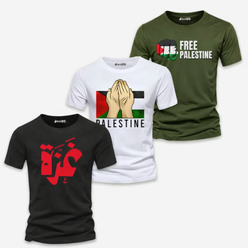 Pack of 3 BWB Mens Printed T-Shirts Pack of 3 BWB Mens Printed T-Shirts