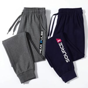 Pack of 2 Peak Pulse Focus Printed Jogging Trousers