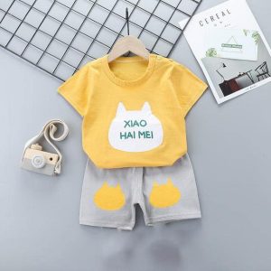 Kids XIAO Hai Mei Printed Short Suit