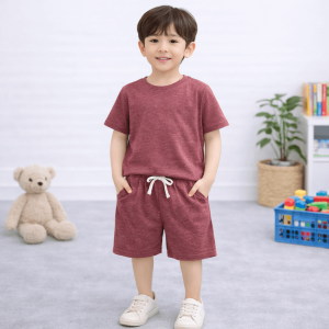 Kids Comfortable And Casual Summer Short Suit