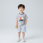 Kids Time Printed Short Suits