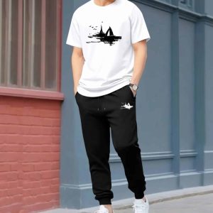 Sail Away Printed Summer Suit For Men