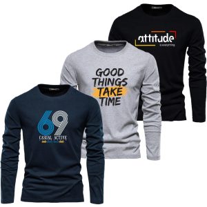Pack of 3 AG 69 Printed Long Sleeves Shirts