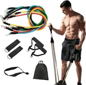 Resistance Bands Set – Full-Body Workout Gear for Home & Travel
