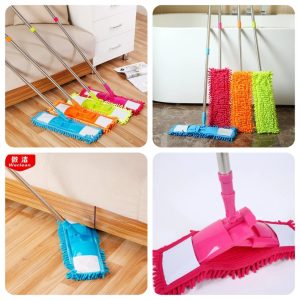 Microfiber Flat Mop – Multi-Surface Cleaner with Low-Profile Design