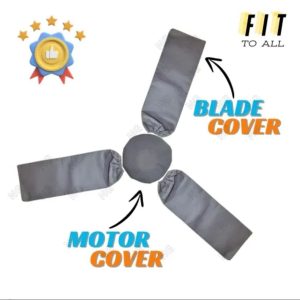 Ceiling Fan Blades & Motor Dust Proof Covers β 4-Piece Set
