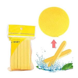Facial Cleansing Stick Sponges – Expandable Beauty Pads