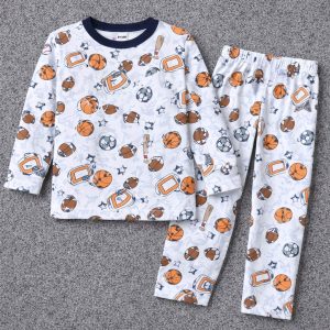 Star & Sports Printed Sleep Set for Kids