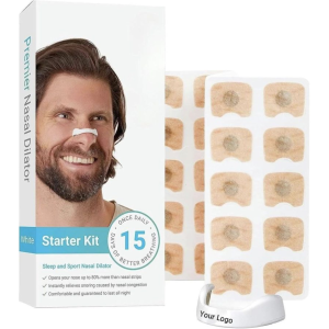 Sleepco Nasal Dilator Starter Kit – 4 Sizes for Improved Airflow & Snore Relief