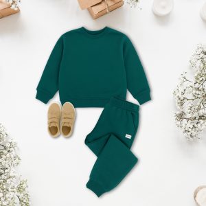 Minimalist Fashion Look Sweatshirt Tracksuit For Girls