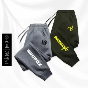 Pack of 2 Redfox Beat Printed Jogging Trousers