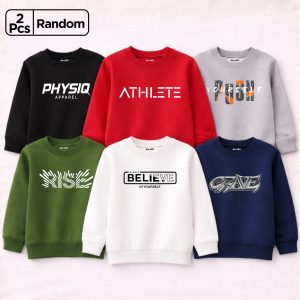 2 Pcs Random Sweatshirts for Tween Kids