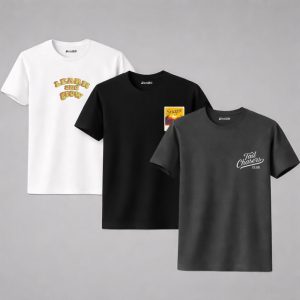 Pack Of 3 Snap Chasers Mens Printed T-Shirts