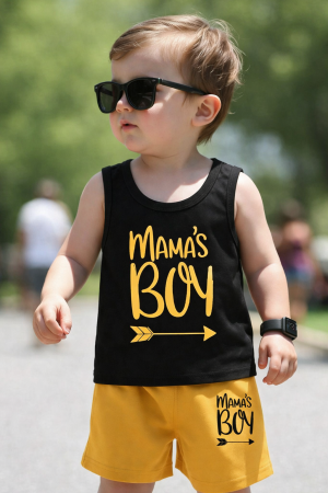 Kids Mama’s Boy Set Summer Sando Suits