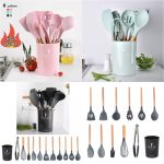 12 Pcs Silicone Kitchen Utensil Set