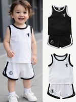 Bundle of 2 Sporty Summer Sando Suits For Kids