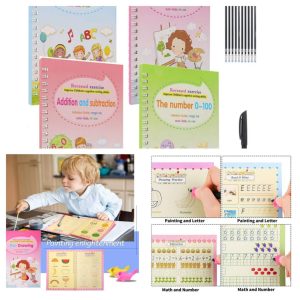 Sank Magic Practice Book – Reusable Learning Workbook Set