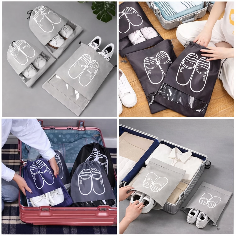 Printed Shoe Storage Bag – Travel & Closet Organizer Printed Shoe Storage Bag – Travel & Closet Organizer