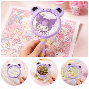 Sanrio Bear Magnifier Toy – Cute Kids Learning Accessory