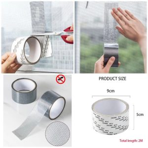 Net Repair Tape – 2M Adhesive Mesh for Screens