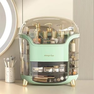 Bathroom Dressing Table Sundries Container β Transparent Makeup Organizer Box
