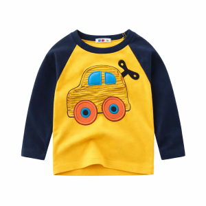 Key Car Printed Kids T-Shirts