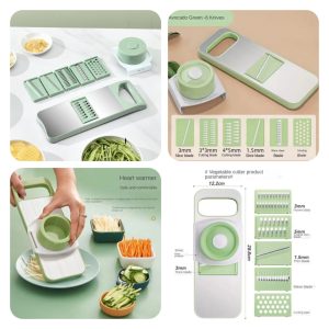 5‑in‑1 Vegetable Cutter – Multifunctional Kitchen Slicer