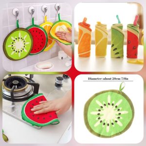1pcs Fruit Kitchen Cleaning Towels