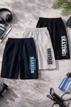 Pack of 3 Universe Warrior Summer Shorts for Tween Kids