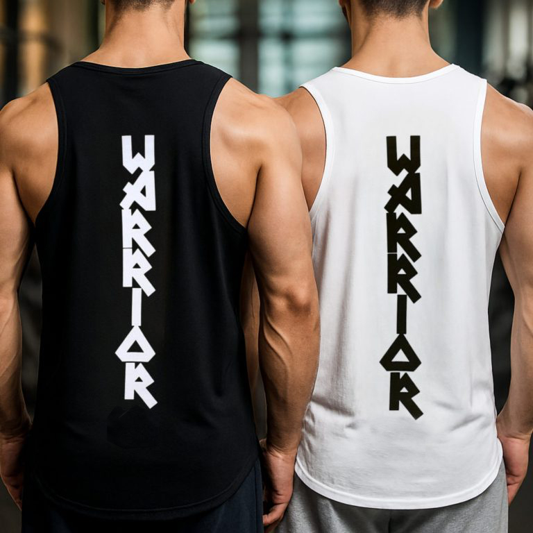 Pack of 2 Warrior Printed Tanktops Pack of 2 Warrior Printed Tanktops