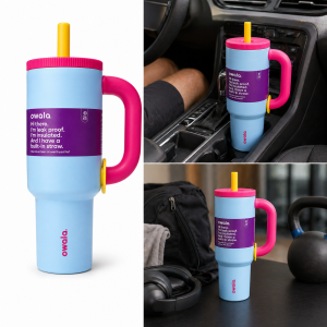 Stainless Steel Tumbler Bottle – Leak Proof Insulated